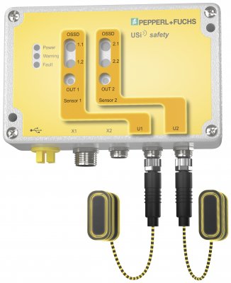 Il sistema USi-safety offre due canali indipendenti, ciascuno dei quali conforme alla norma ISO 13849 Categoria 3 PL d