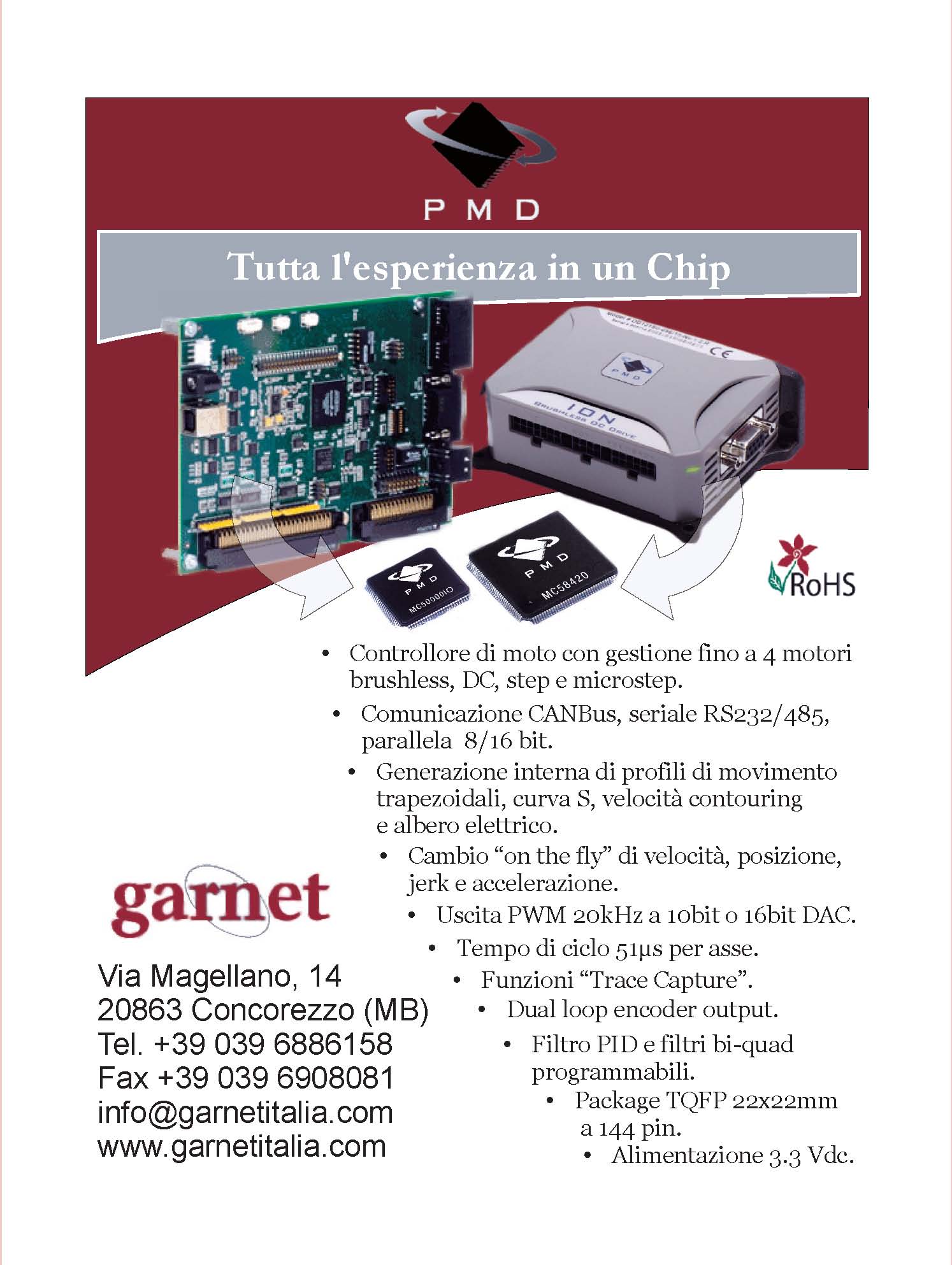 Modena Combination Chip Motion chip