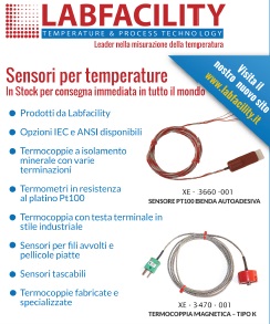 Sensori per temperatura Labfacility