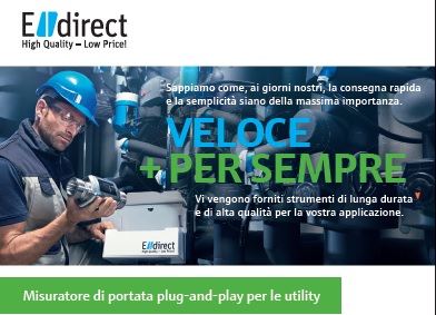 Misuratore di portata plug-and-play