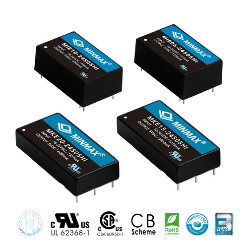 Moduli convertitore da CC a CC ad isolamento ultraelevato