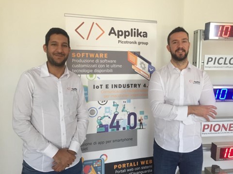 Ayoub Sebbare e Alex Bellei, founders di Applika