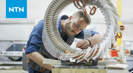 Gamma DGBB NTN per applicazione motori elettrici