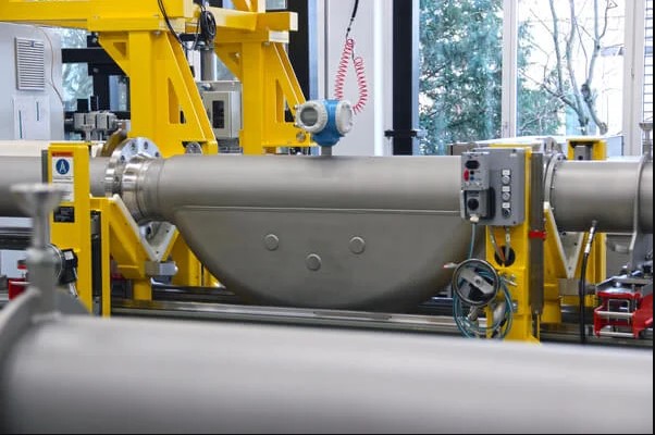 Banco per la taratura di flussimetri e flussostati