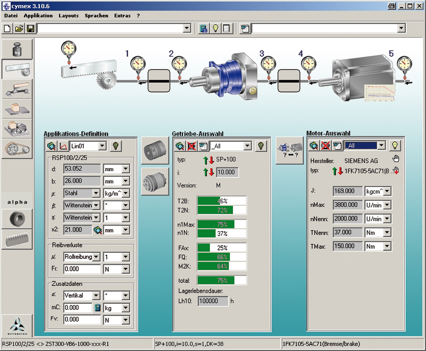 Software di calcolo cymex®