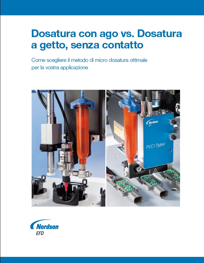Dosatura con ago vs. dosatura a getto, senza contatto