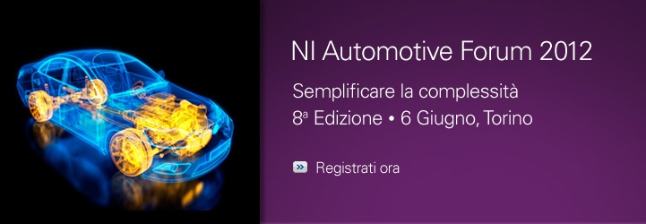 NI Automotive Forum 2012