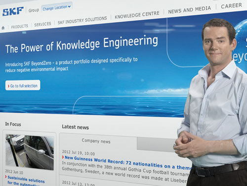 SKF ha presentato il nuovo sito web SKF ha presentato il nuovo sito web