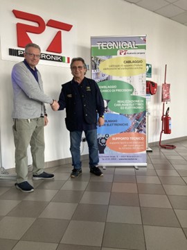 Luca Dotti, Presidente di Picotronik Srl e Luigi Ghelfi, fondatore di Tecnical