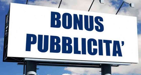 SUPER BONUS PER CHI INVESTE IN PUBBLICITÀ