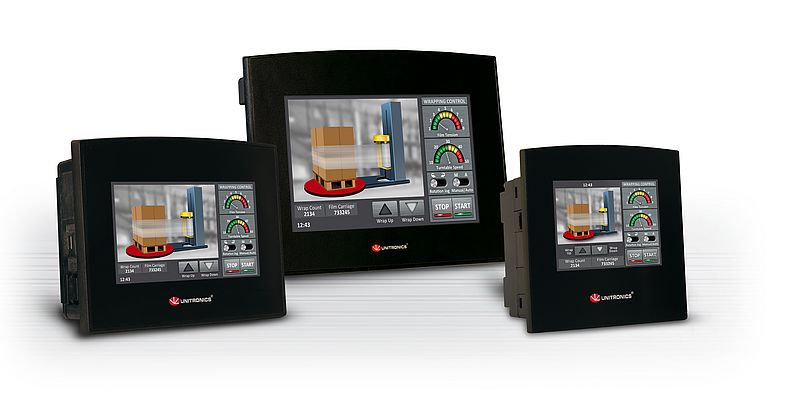 Vision® & Samba® Controller: All-in-One PLC con HMI e Onboard I/Os