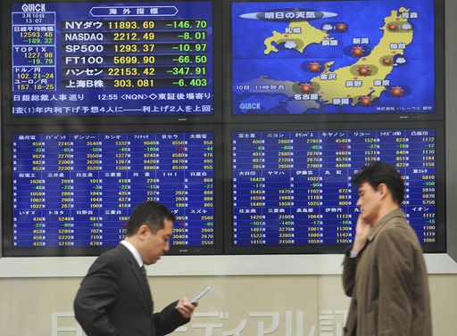 Rialzo per la Borsa di Tokyio Rialzo per la Borsa di Tokyio